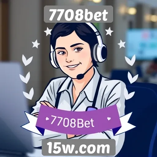 Exploração do suporte ao cliente no 7708bet