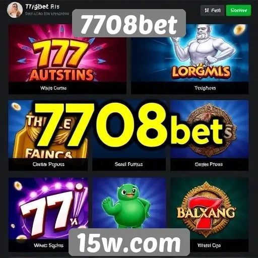 Destaques dos jogos mais populares no 7708bet